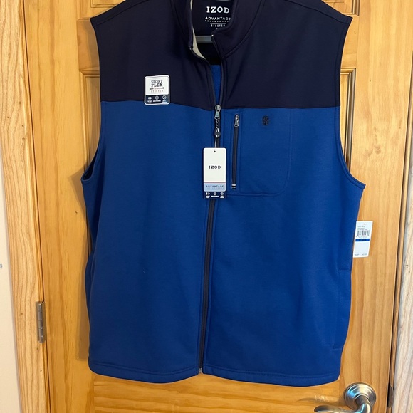 Izod Other - IZOD True Blue Men’s Vest with Pockets Size XL